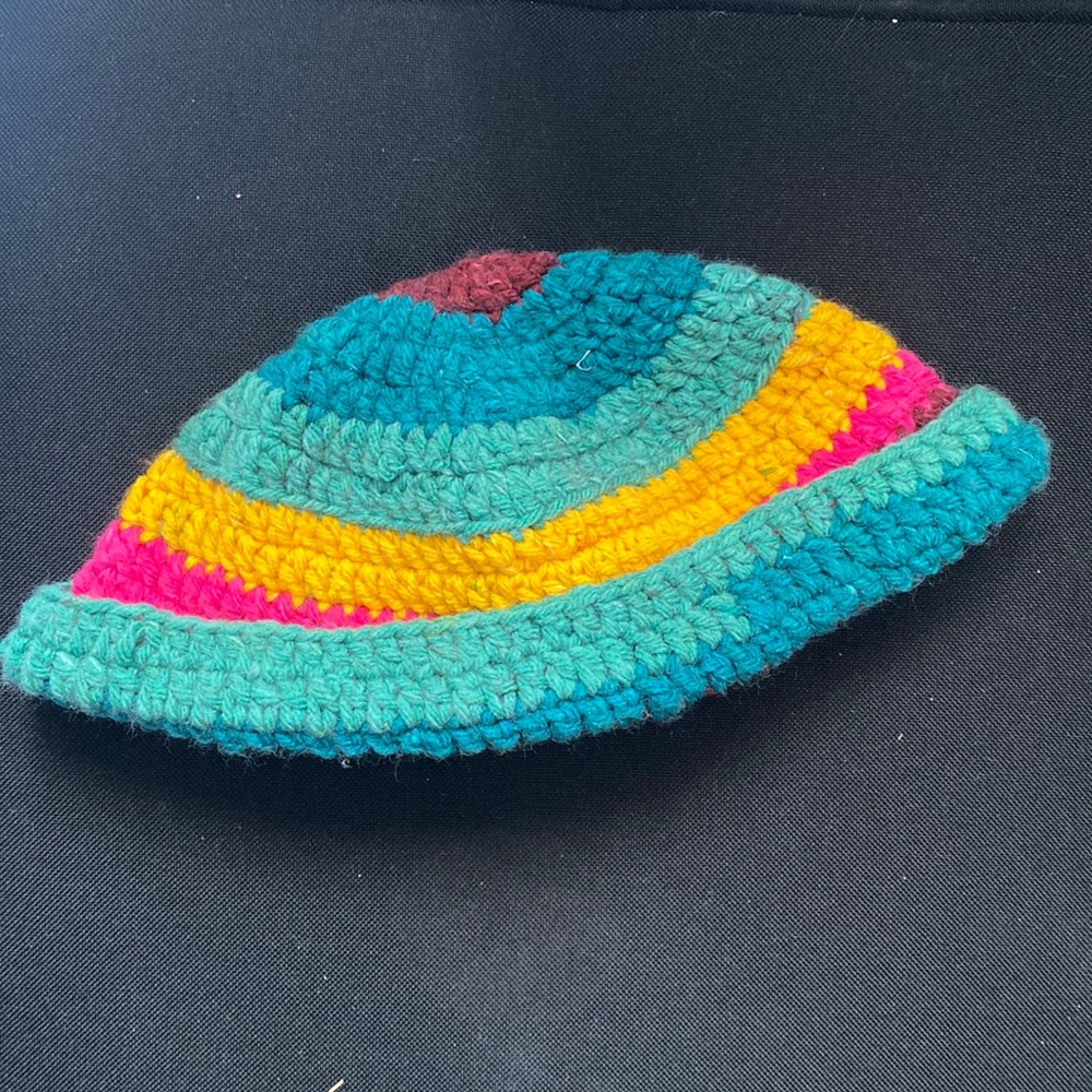 Handcrafted crochet micro beanie